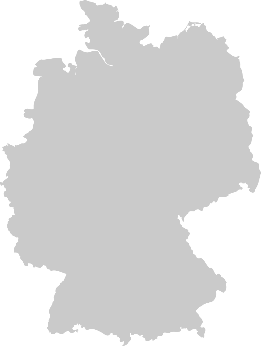 eine karte von deutschland
